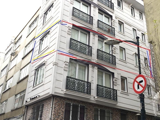 yeni binada 1+1 satılık daire