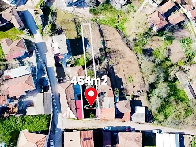 HAVDAN KÖY İÇİNDE 454 m2 İMARLI ARSA