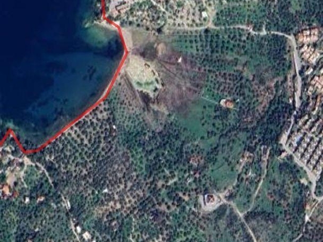 Bademlide Panaromik Deniz Manzaralı Satılık Zeytinli Tarla - Görsel 15