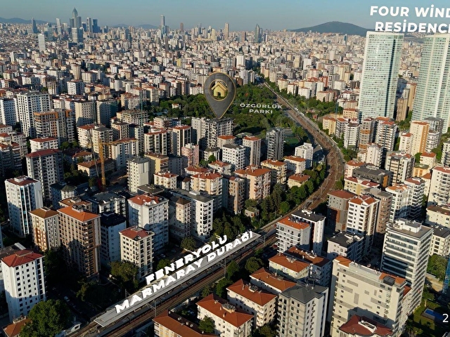 ÖZGÜRLÜKPARKI VE DENİZ MANZARALI ÖZEL DUBLEKS RESIDANCE DAİRE - Görsel 9