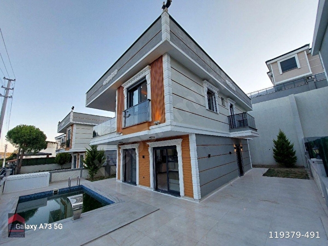 DİDİM MAVİŞEHİRDE SAHİLE YÜRÜME MESAFESİNDE SATILIK TAM MÜSTAKİL VİLLA