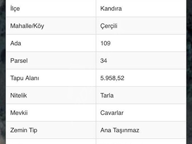 KOCAELİ KANDIRA ÇERÇİLİDE  5958 M2 SATILIK ARSA FİYAT DÜŞTÜ - Görsel 4