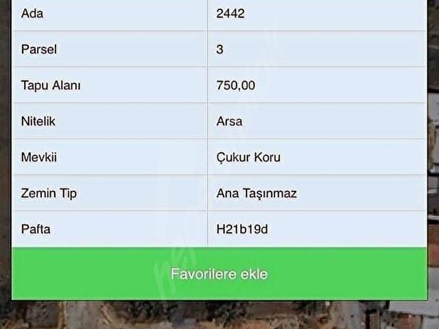 ARMESTEN BADEMLİDE ViLLA İMARLI SATILIK ARSA - Görsel 2