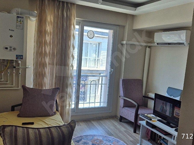 GAZİEMLAK TAN ORTA MAH KÖŞE  DOGALGAZLI  TERASLI FUL EŞYALI 1+1 60 M2 DUBLEKS DAİRE KİRALIKTIR - Görsel 3