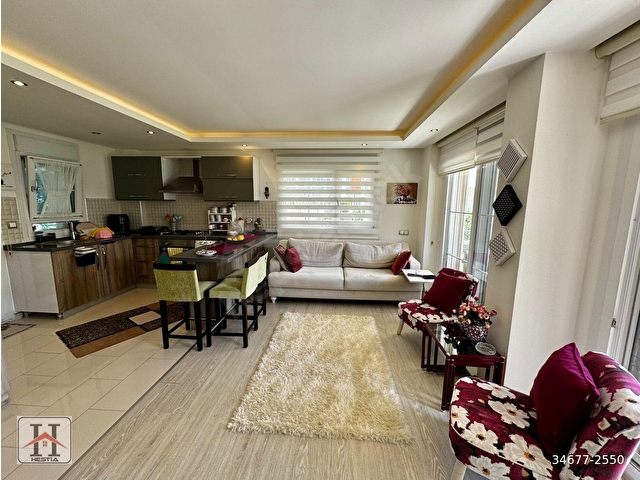KONYAALTINDA KİRALIK 2+1 YÜZME HAVUZLU FULL EŞYALI LÜKS DAİRE - Görsel 6