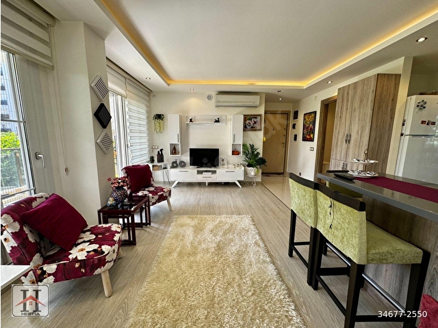 KONYAALTINDA KİRALIK 2+1 YÜZME HAVUZLU FULL EŞYALI LÜKS DAİRE - Görsel 9