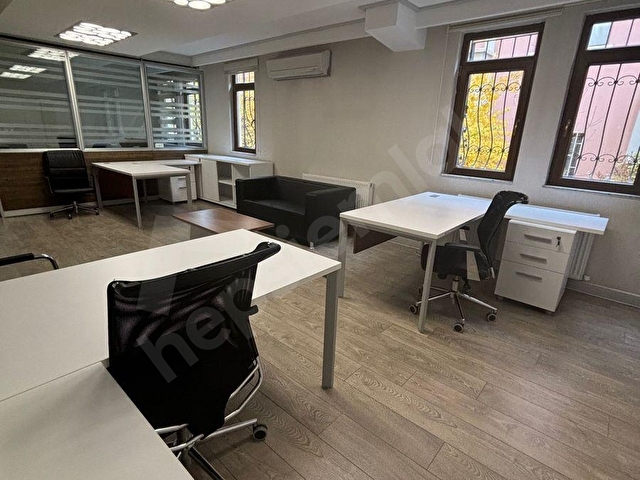 ÇETİNEMEÇE YAKIN AŞAĞI ÖVEÇLERDE 1.KAT.ÖN.2+1+SEKRETARYA İÇİ LÜX YAPILI LÜX EŞİYALI KİRALIK OFİS - Görsel 9