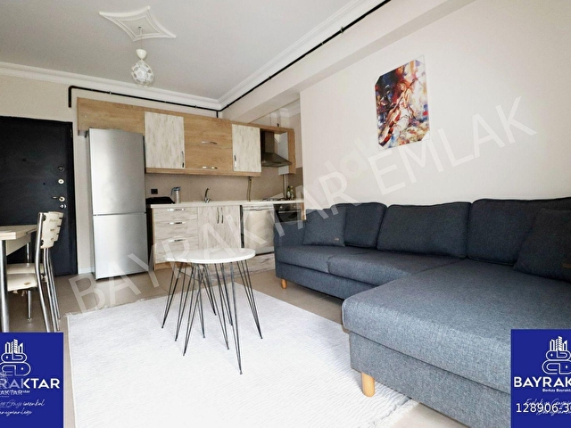 Bandırma Paşakentte 1+1 Eşyalı Arakat Asansörlü Kiralık Daire Bayraktar Emlaktan - Görsel 3