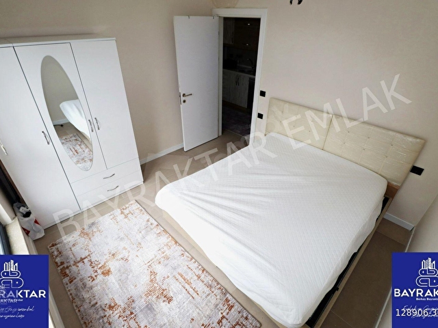 Bandırma Paşakentte 1+1 Eşyalı Arakat Asansörlü Kiralık Daire Bayraktar Emlaktan - Görsel 11