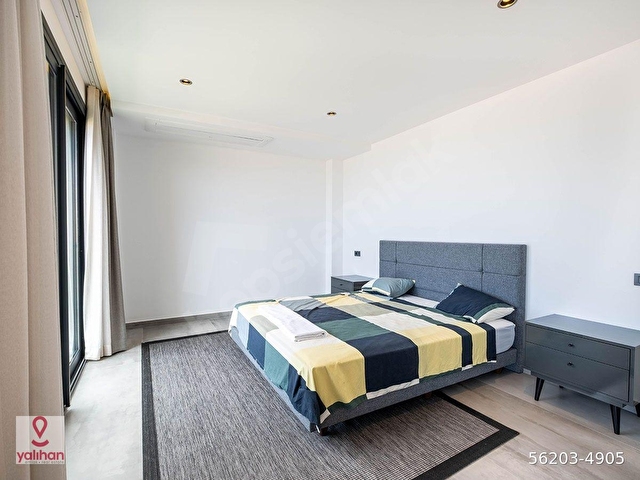 Deniz Manzaralı, Akıllı Ev Sistemli, Eşyalı 4+1 Kiralık - Görsel 26