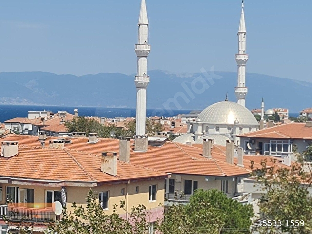AYVALIK 150 EVLERDE SITE İÇİNDE KIRALIK DENÎZ MANZARALI DAİRE - Görsel 4