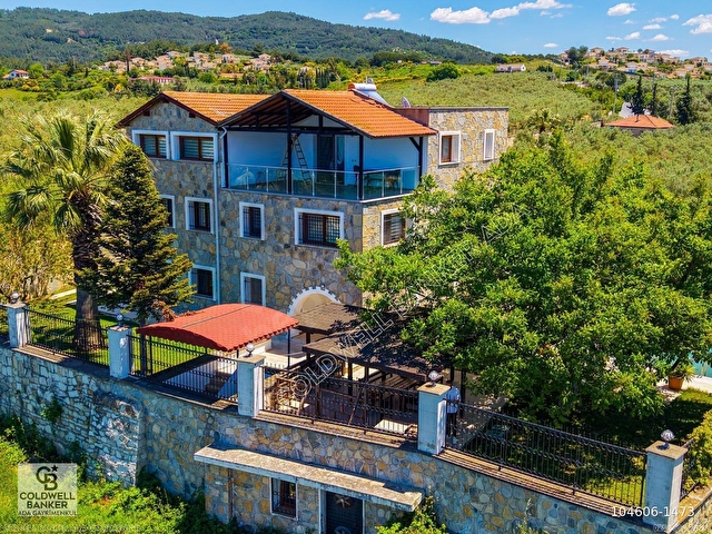 Kuşadası Yaylaköy’de Full Deniz Manzaralı, Zeytinlik İçerisinde Satılık Özel Malikane - Görsel 7