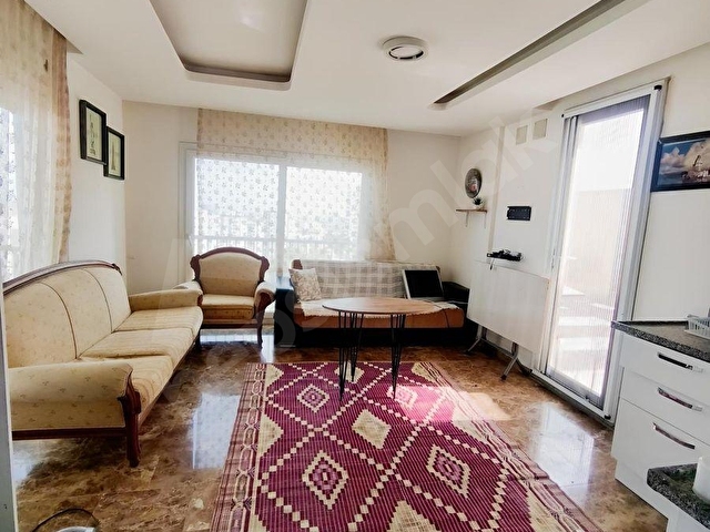 ACİLLL!!! SARIÇAM DA 2+1 FULL EŞYALI CADDE ÜSTÜ TERASLI GENİŞ