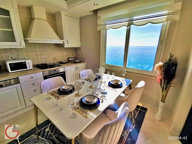 FULL DENİZ MANZARALI SATILIK 2+1 DAİRE DENİZE SIFIR SİTE ALDEN 3 RESİDENCE - Görsel 10