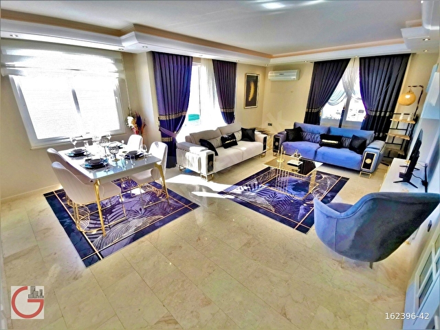 FULL DENİZ MANZARALI SATILIK 2+1 DAİRE DENİZE SIFIR SİTE ALDEN 3 RESİDENCE - Görsel 6
