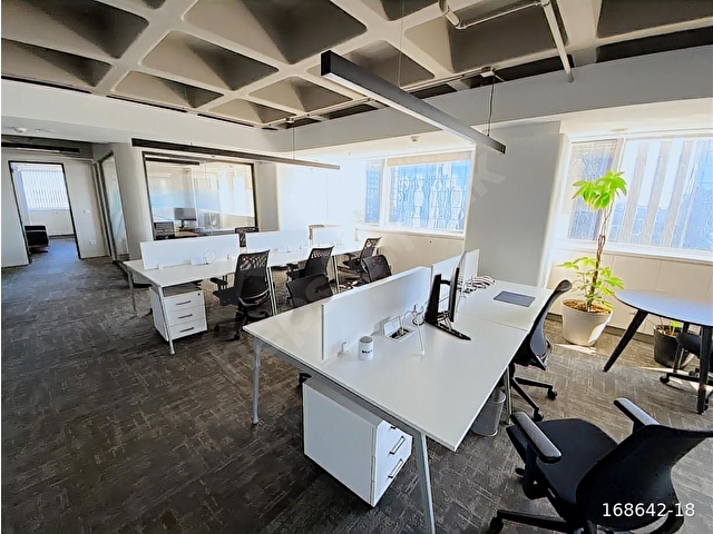 VEKO GİZ PLAZAda FULL DEKORASYONLU 450m2 OFİS KATI - Görsel 11