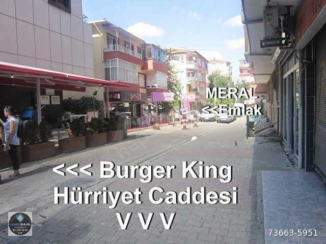 MERAL R1842 Hürriyet Cad Yeni 10 Yaş Ön Cephe KÖŞE 36m2 DÜKKAN - Görsel 25