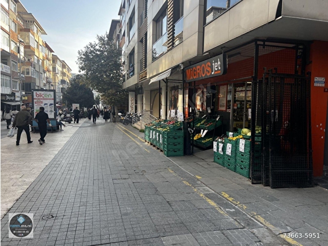 MERAL R1842 Hürriyet Cad Yeni 10 Yaş Ön Cephe KÖŞE 36m2 DÜKKAN