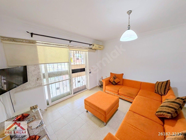 HAVUZU GÖREN DAİRE - ROYAL MARİNA APARTMENTS SİTESİNDE SATILIK EŞYALI 2+1 - Görsel 4