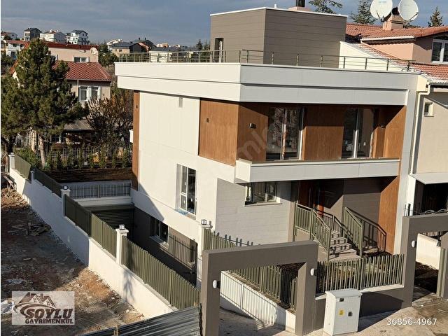 SOYLUDAN İNCEK BULVARI YAKINI 8+2+5 BANYOLU KAPALI OTOPARKLI YERDEN ISITMALI ASANSÖRLÜ SIFIR VİLLA - Görsel 12