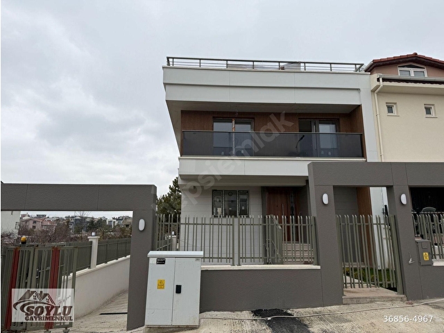 SOYLUDAN İNCEK BULVARI YAKINI 8+2+5 BANYOLU KAPALI OTOPARKLI YERDEN ISITMALI ASANSÖRLÜ SIFIR VİLLA - Görsel 2