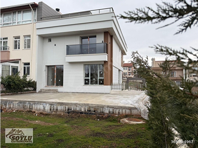 SOYLUDAN İNCEK BULVARI YAKINI 8+2+5 BANYOLU KAPALI OTOPARKLI YERDEN ISITMALI ASANSÖRLÜ SIFIR VİLLA - Görsel 20