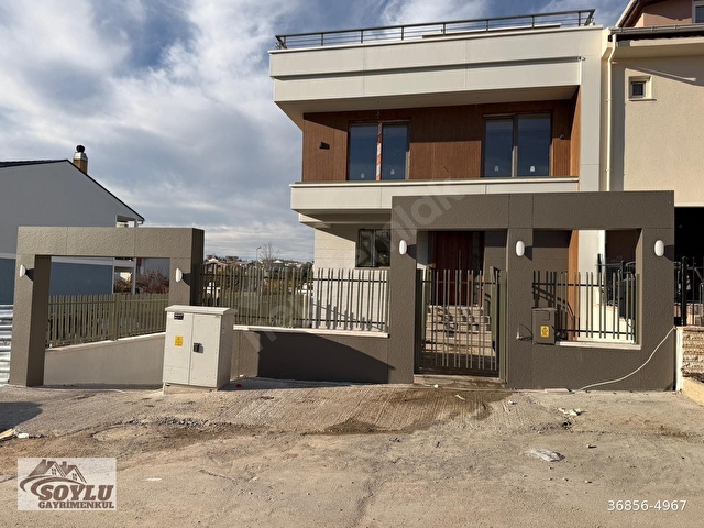 SOYLUDAN İNCEK BULVARI YAKINI 8+2+5 BANYOLU KAPALI OTOPARKLI YERDEN ISITMALI ASANSÖRLÜ SIFIR VİLLA - Görsel 7