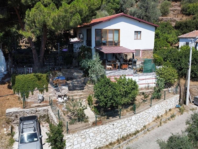 ÖZDERE CUMHURİYET MAHALLESİNDE Müstakil BAHÇELİ EV - Görsel 2