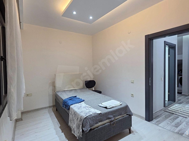 Aydın Didim Yeşiltepede Satılık 702m2 Arsa içerisinde Tam  Müstakil Eşyalı 6+1 Villa - Görsel 10