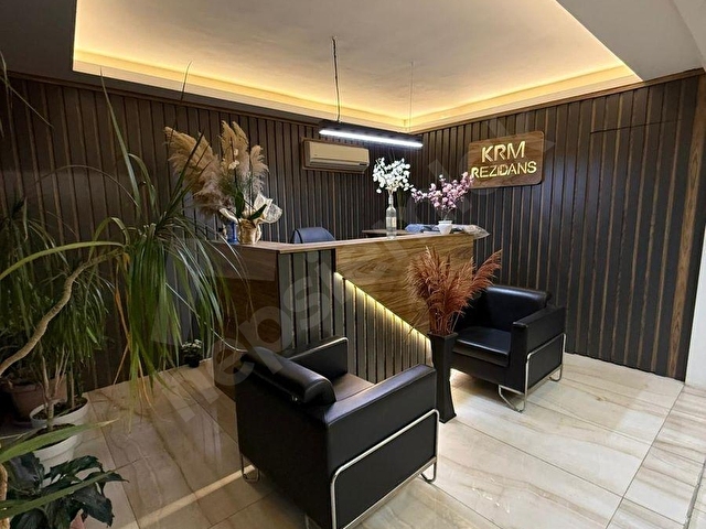 KRM REZİDANS | SATILIK EŞYALI 1+1 DAİRE | 50 m² - Görsel 6