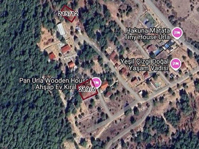 Urla Zeytinler Köyünde müstakil tapulu satılık arsa - Görsel 2