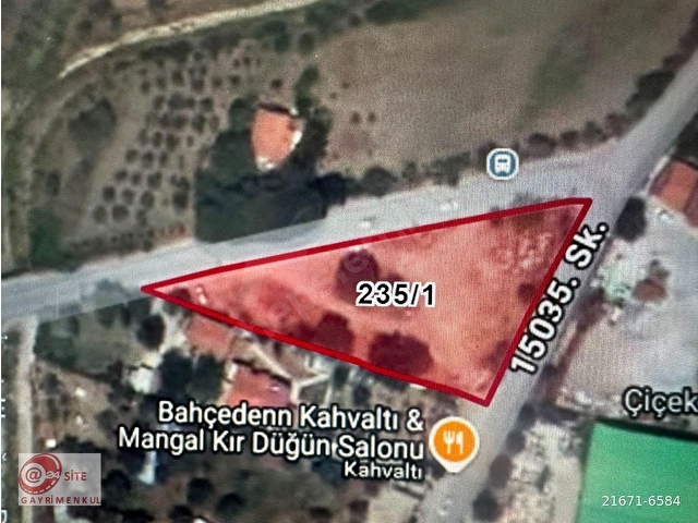 A24 SİTE EMLAK URLA BADEMLER KÖYÜNDE SATILIK ARAZİ