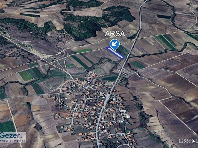 GEZER-Sipahi Köyü İmar Sınırında 5589m² Ana Yola 2.Parsel Arsa - Görsel 9