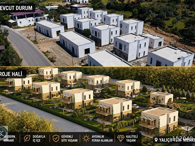 YALIÇİFTLİK’TE 150 M2 BAHÇELİ 2+1 MODERN SİTE YENİ PROJE - Görsel 4