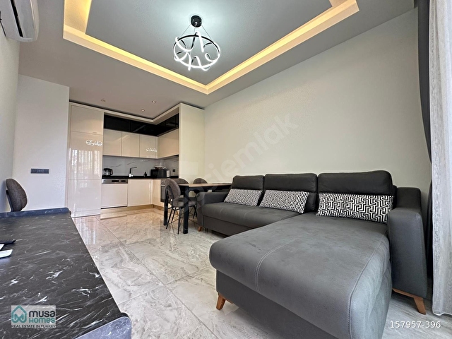 ALANYA MERKEZ BEST HOME 35 SİTESİNDE 1+1 EŞYALI DAİRE. - Görsel 12