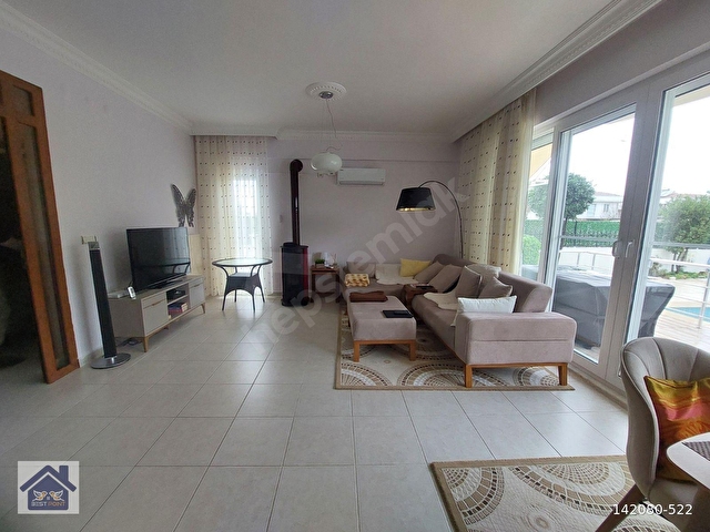 BELEK DE SATILIK LÜKS TRİPLEKS 3+1 HAVUZLU MOBİLYALI - Görsel 15