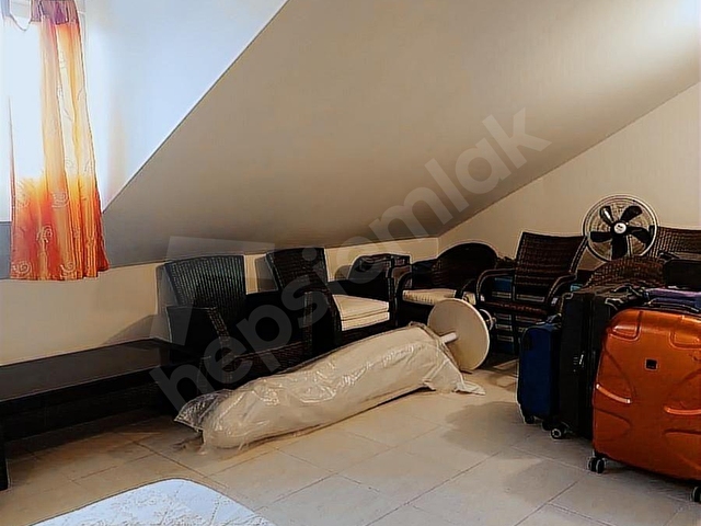 BELEK DE SATILIK LÜKS TRİPLEKS 3+1 HAVUZLU MOBİLYALI - Görsel 30