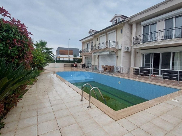 BELEK DE SATILIK LÜKS TRİPLEKS 3+1 HAVUZLU MOBİLYALI - Görsel 4