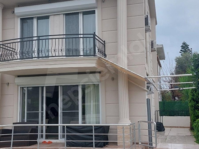 BELEK DE SATILIK LÜKS TRİPLEKS 3+1 HAVUZLU MOBİLYALI - Görsel 2