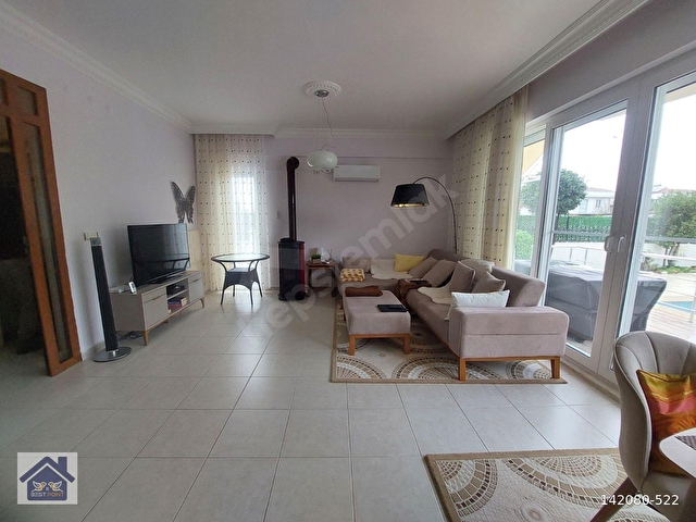 BELEK DE SATILIK LÜKS TRİPLEKS 3+1 HAVUZLU MOBİLYALI - Görsel 13