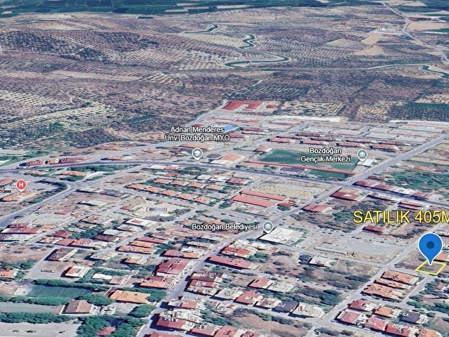 BOZDOĞAN BELEDİYE ARKASINDA 405m2 3 KAT İMARLI VİLLA DAİRE TRİPLEKS - Görsel 13