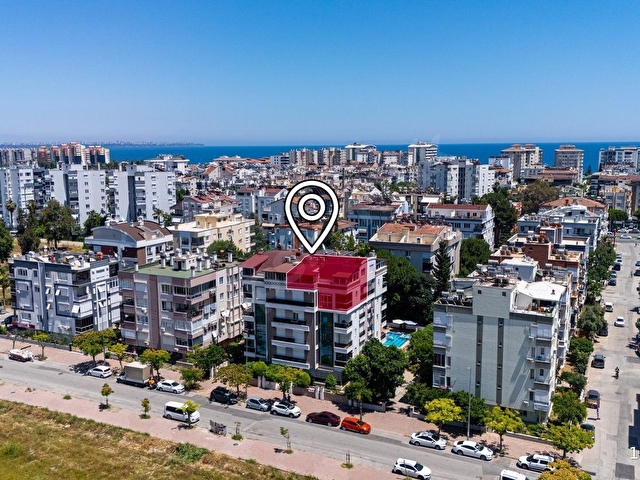 KONYAALTI LİMANDA DOĞALGAZLI SATILIK 3+1 DUBLEKS DAİRE - Görsel 29