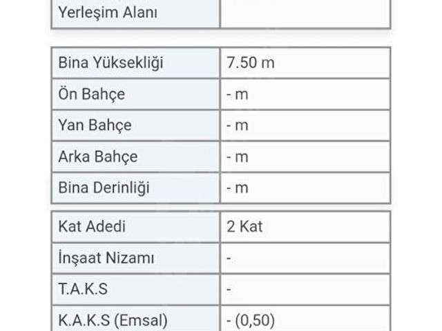 SEYDİKEMER SAHIL CEYLAN 1485 m2 arsa - Görsel 22