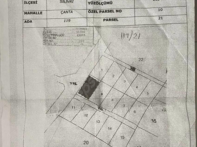 TAŞTANDAN SİLİVRİ GÖL KONAKLARI YAKININDA SATILIK 264 m² ARSA - Görsel 19