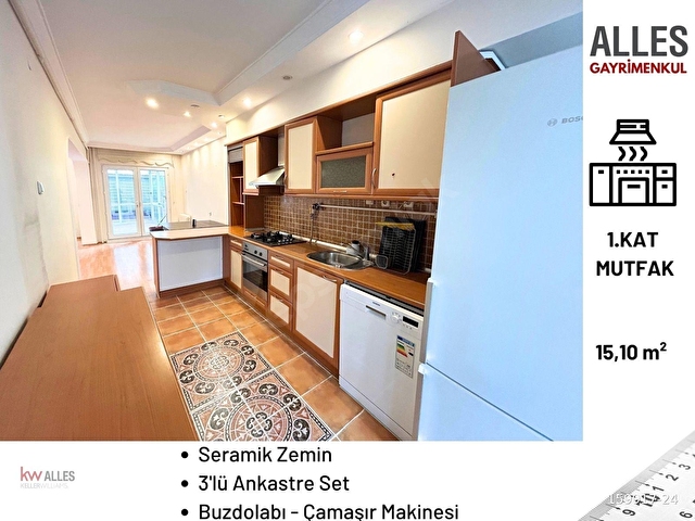 ALLESTEN GÖZTEPE MAH OLUŞUM SİT. KİRALIK TRİPLEKS VİLLA - Görsel 15