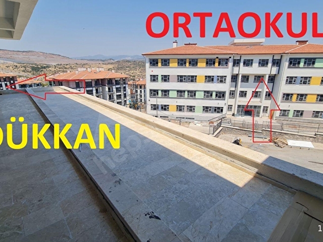 3.ETAP AKGEDİK TOKİ PROJESİNDE 1.KAT TERASI OLAN DÜKKAN - Görsel 18