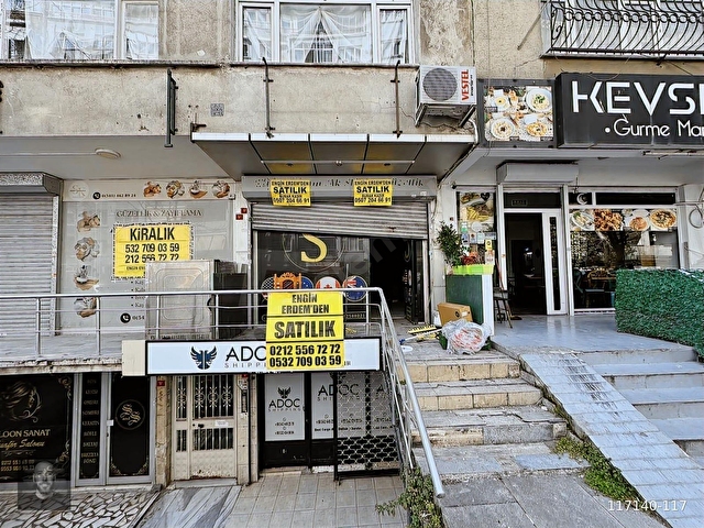 ENGİN ERDEMDEN MERTER E-5 DİBİNDE YATIRIMLIK SATILIK DÜKKAN !