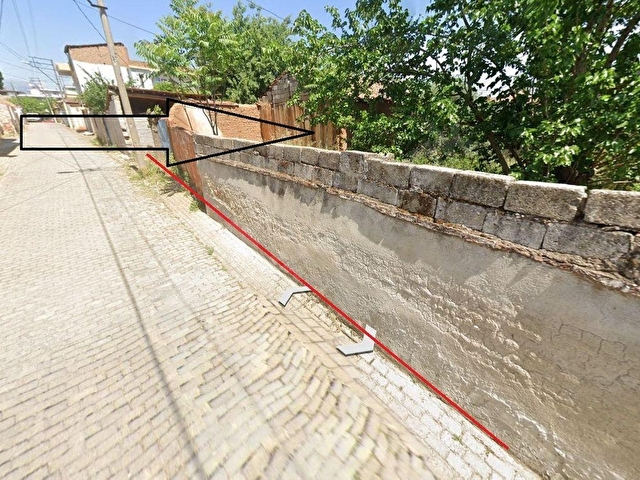 AYDIN EFELER ÇEŞTEPE MAH. 285M2 KARGİR EVLİ ARSA SATILIK - Görsel 9