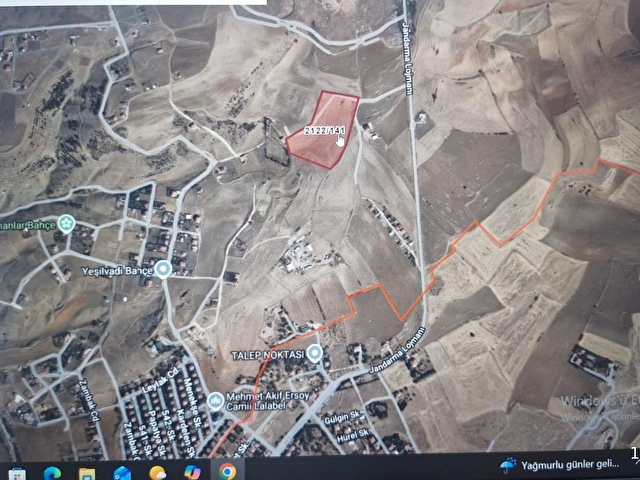 HASANOĞLAN BAHÇELİEVLERDE YATIRIMLIK, 812 M2 HİSSELİ TARLA - Görsel 3