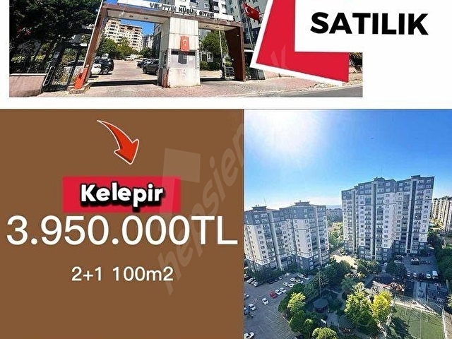 VELİTTİNKÜÇÜK SİTESİ İÇERİSİNDE ACİL SATILIK KELEPİR DAİRE - Görsel 2